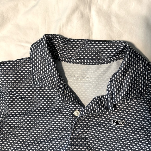 Vineyard Vines - Boys Printed Sankaty Polo - Picture 2 of 4